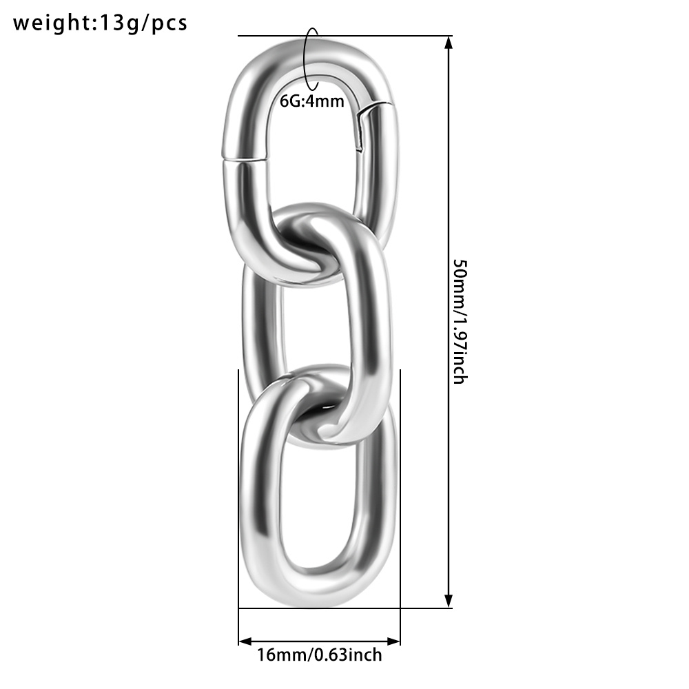 Vankula 2PCS Stainless Steel 4 - đánh giá và giá Body Jewelry Hangers