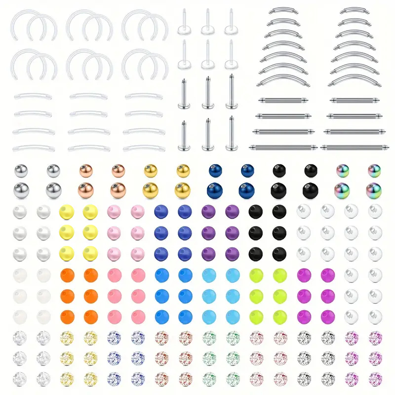 226pcs 16G Stainless Steel & A - đánh giá và giá Body Jewelry Replacement Ball