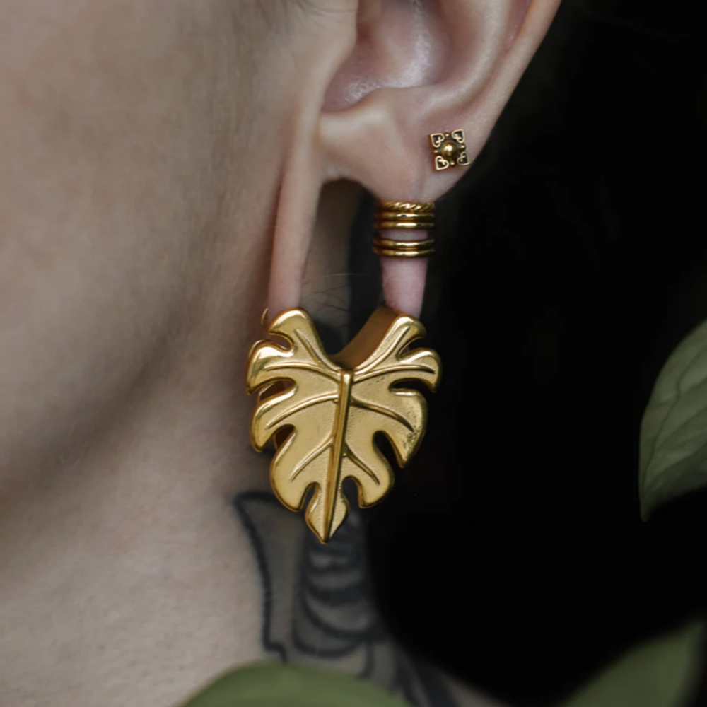 Vanku 2PCS Leaves Open Saddle  - đánh giá và giá Body Jewelry Hangers