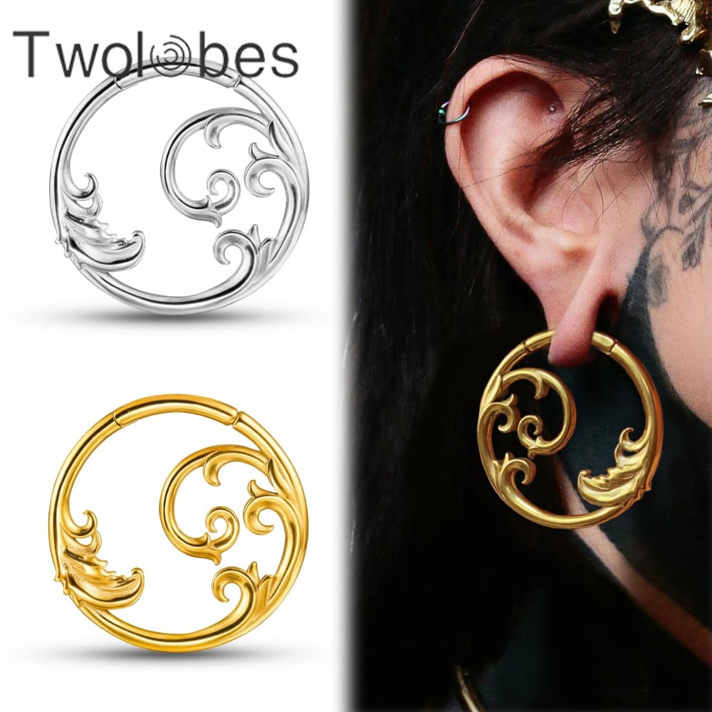 Twolobes 2PCS 316 Stainless St - đánh giá và giá Body Jewelry Hangers