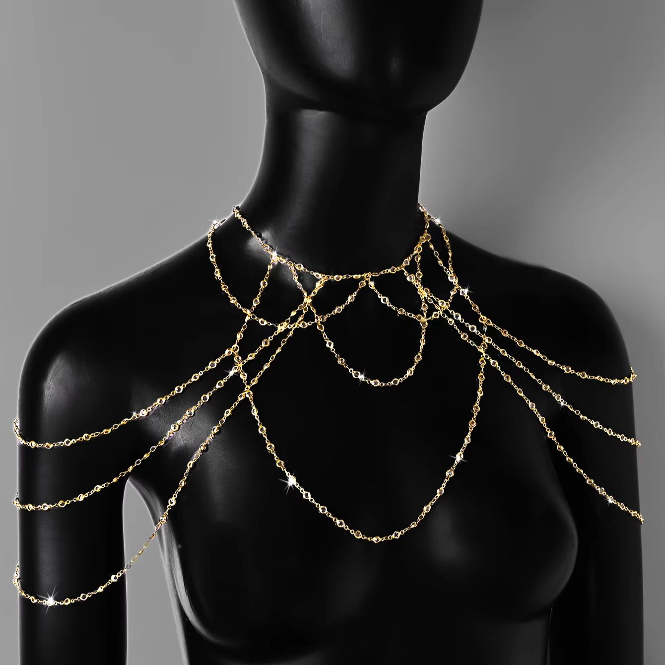 Gold Silver Plated Multi Layer - đánh giá và giá Body Jewelry For Women