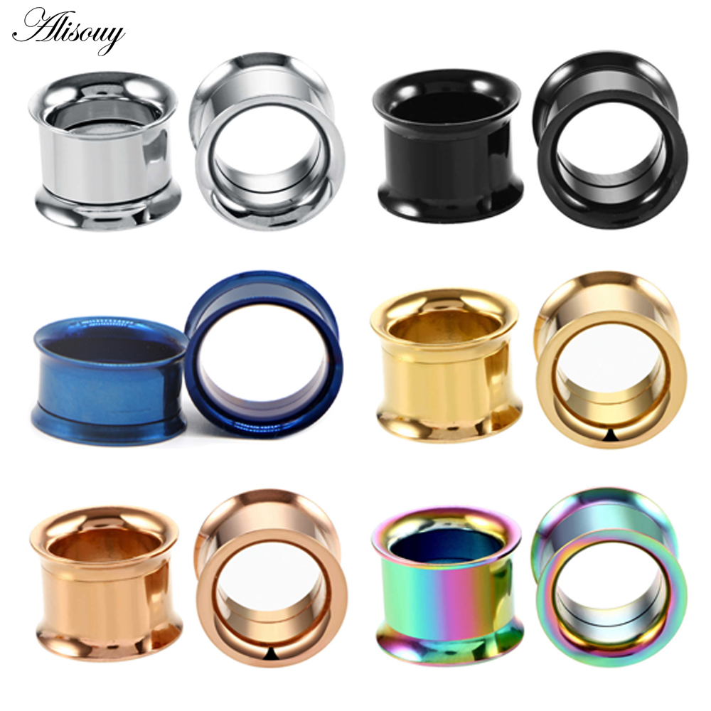 1Pc 2Mm-25Mm Thép Không Gỉ Tai - đánh giá và giá Body Jewelry Gauges