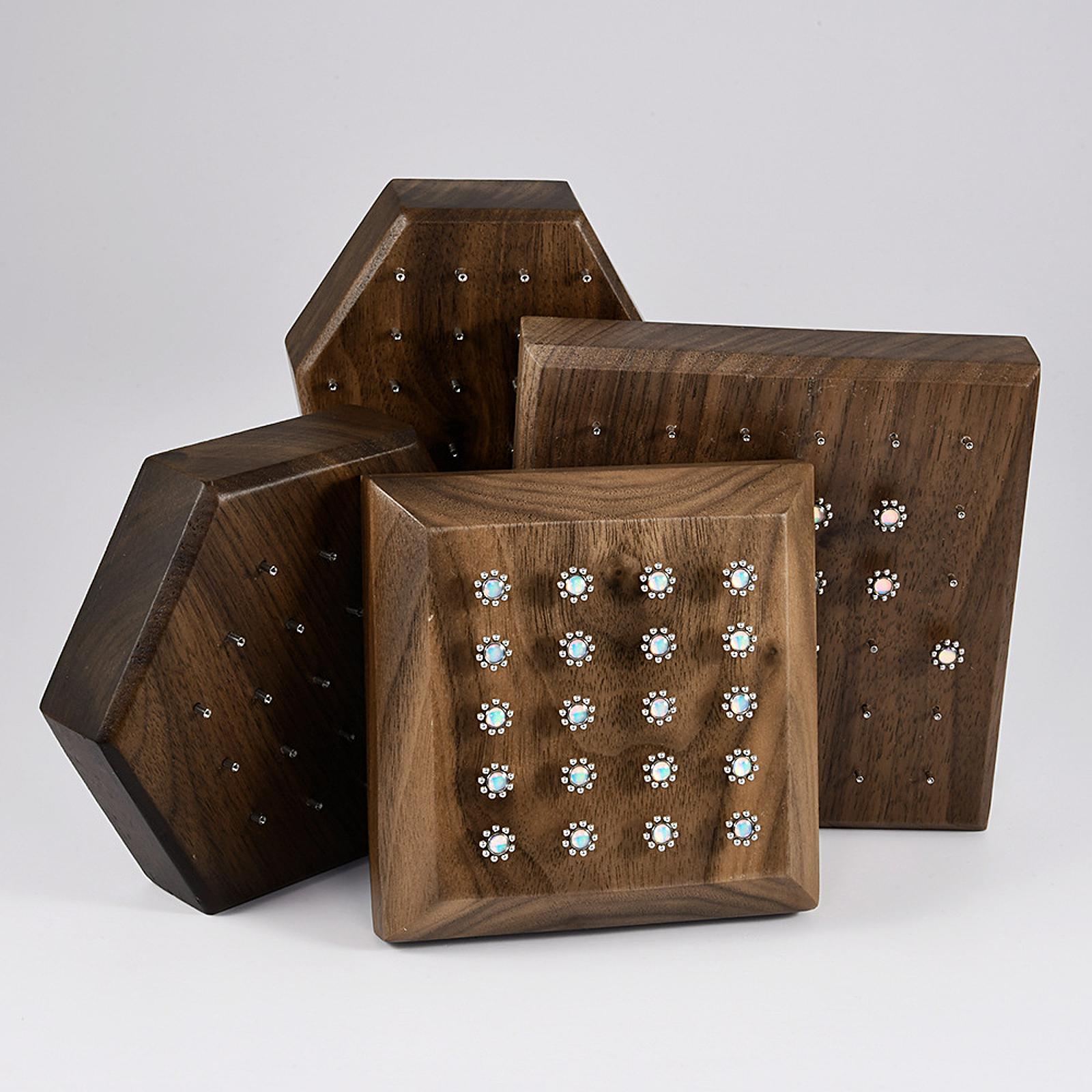 Piercing Jewelry Stand Wood Ea - đánh giá và giá Body Jewelry Display Case