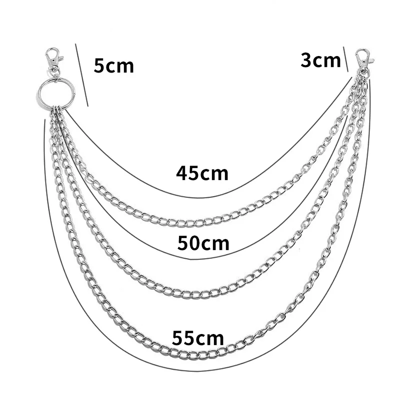 Layer Metal Belt Chain Punk Ho - đánh giá và giá Body Jewelry Waist Chains