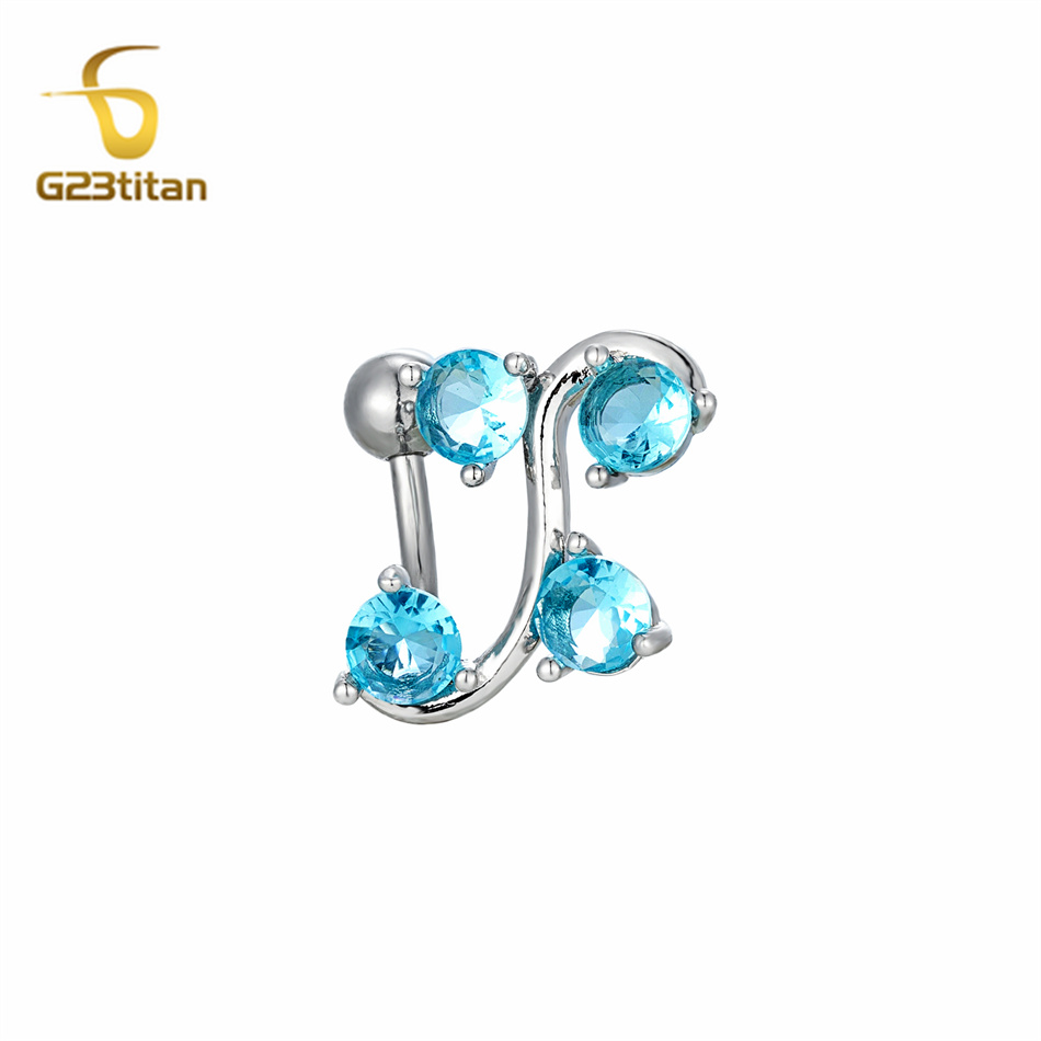 Stainless Steel Curved Belly R - đánh giá và giá Body Jewelry Shop