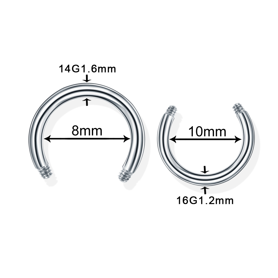 100 Cái/lốc Thép Bông Tai Barb - đánh giá và giá Body Jewelry Replacement Ball