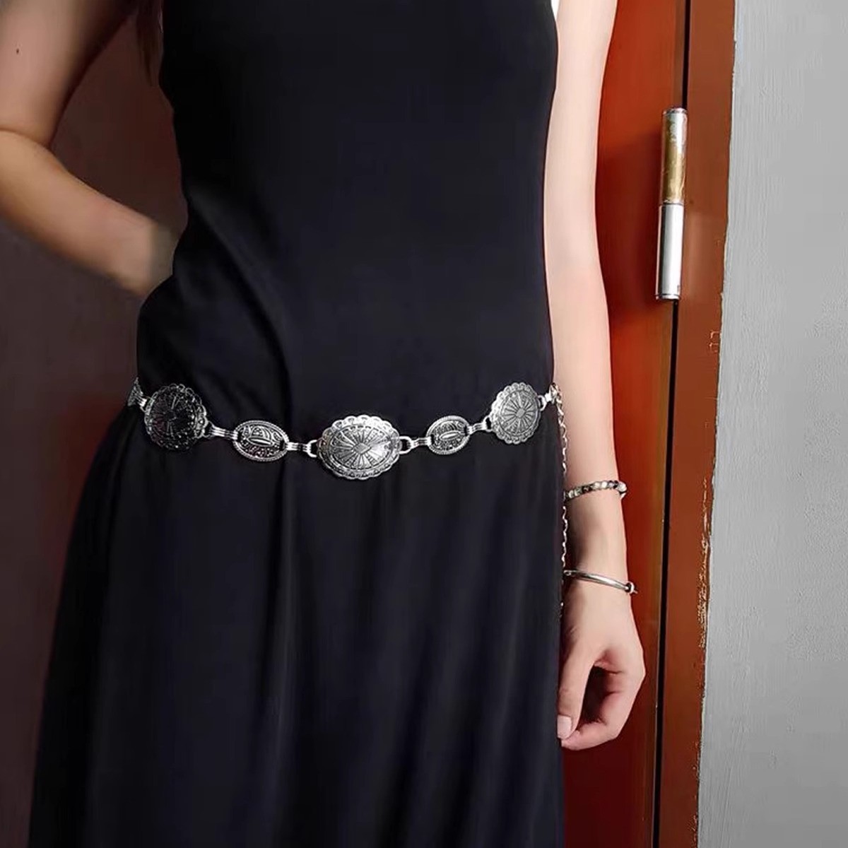 Ladies' retro style metal wais - đánh giá và giá Body Jewelry High End