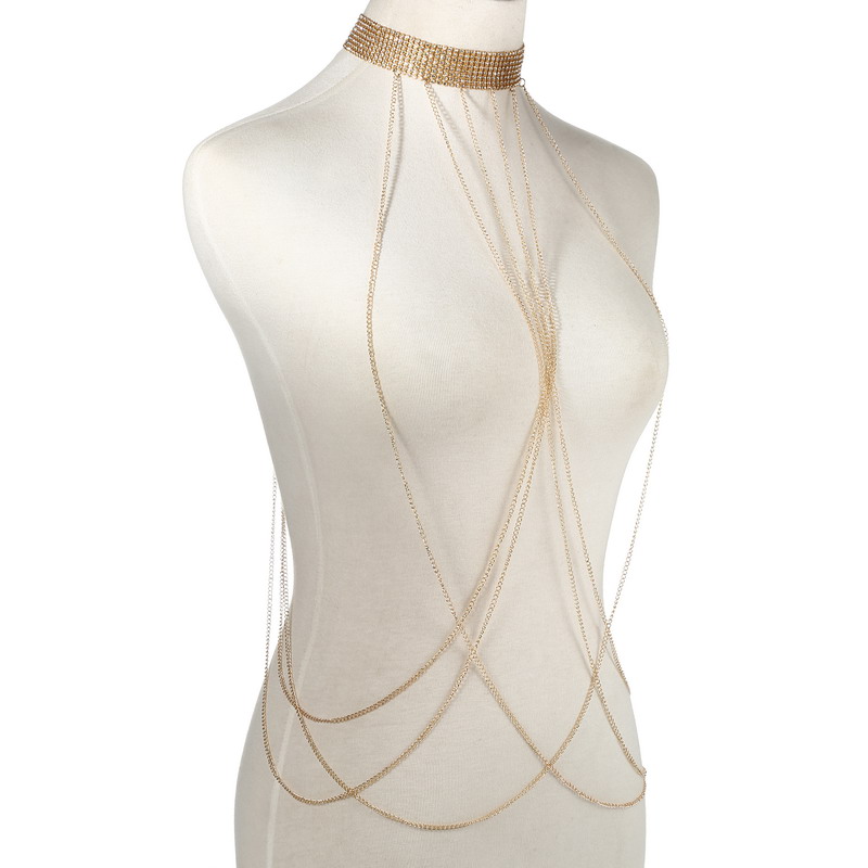 Màu Sắc Vàng Dây Chuyền Toàn T - đánh giá và giá Body Jewelry Waist Chains