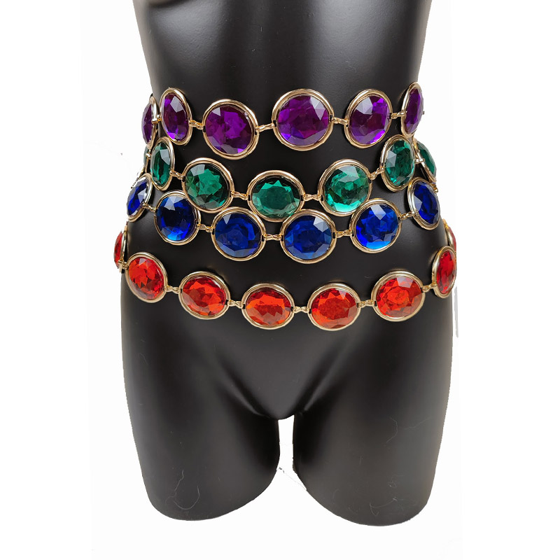 Precious Stone Body Chain Wais - đánh giá và giá Body Jewelry High End