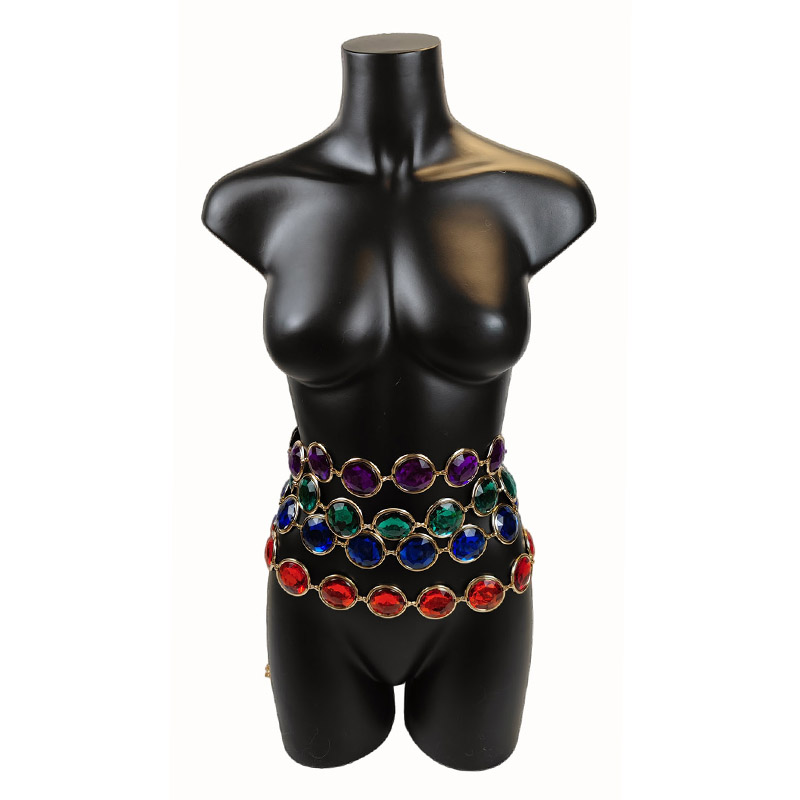Precious Stone Body Chain Wais - đánh giá và giá Body Jewelry High End