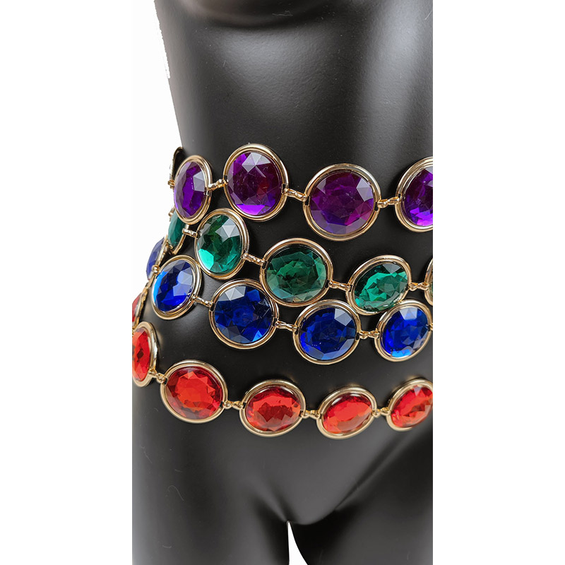 Precious Stone Body Chain Wais - đánh giá và giá Body Jewelry High End