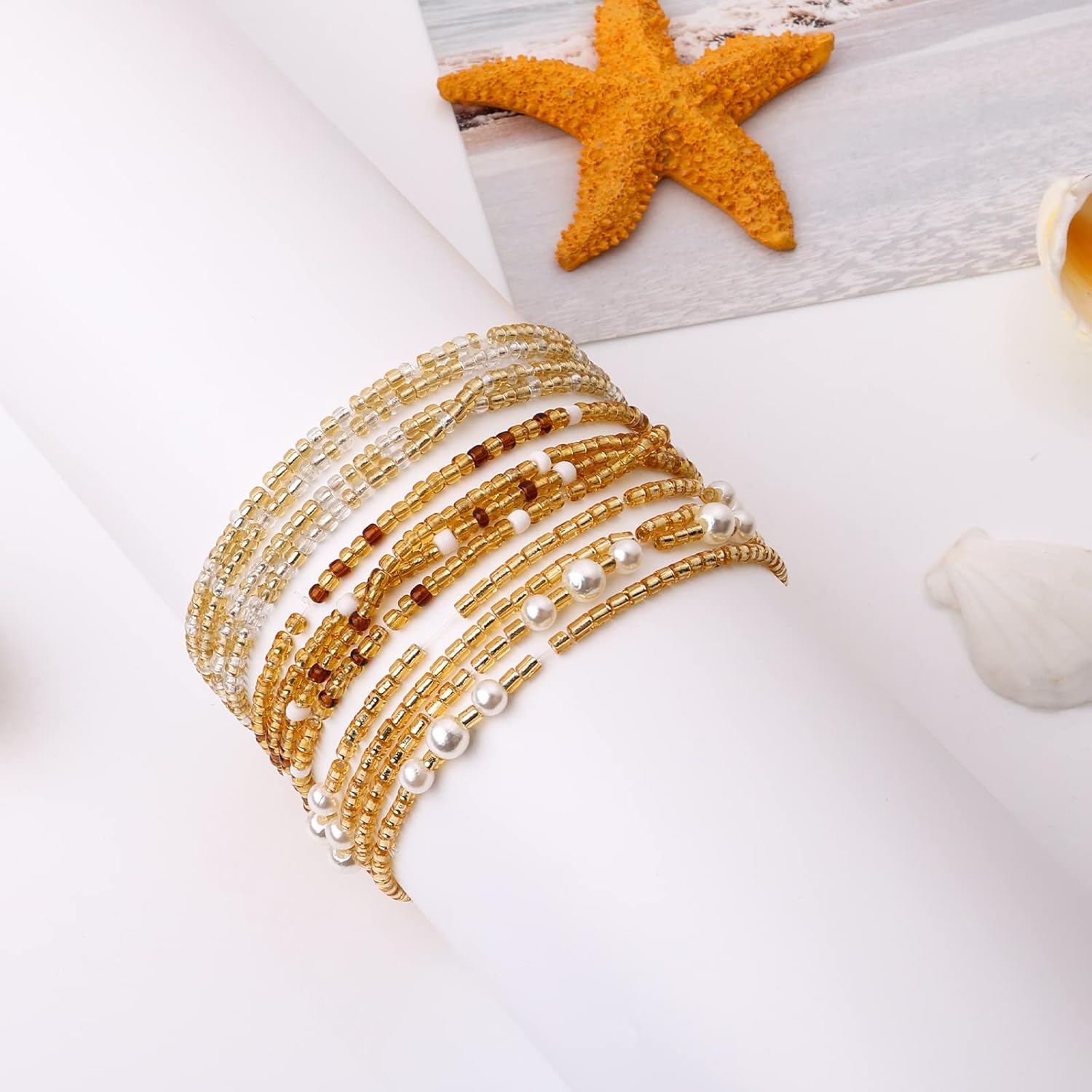 Waist Beads for Women Belly Be - đánh giá và giá Body Jewelry Waist Chains