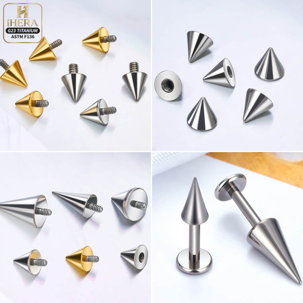 Titanium Ball Cone Replacement - đánh giá và giá Body Jewelry Replacement Ball