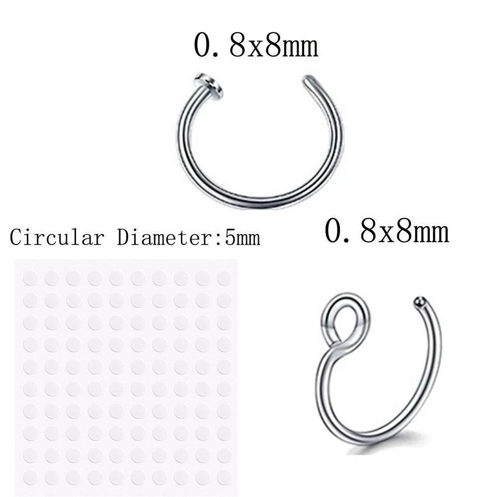 1-157Pcs Set Fake Eyebrow Ring - đánh giá và giá Body Jewelry Replacement Ball