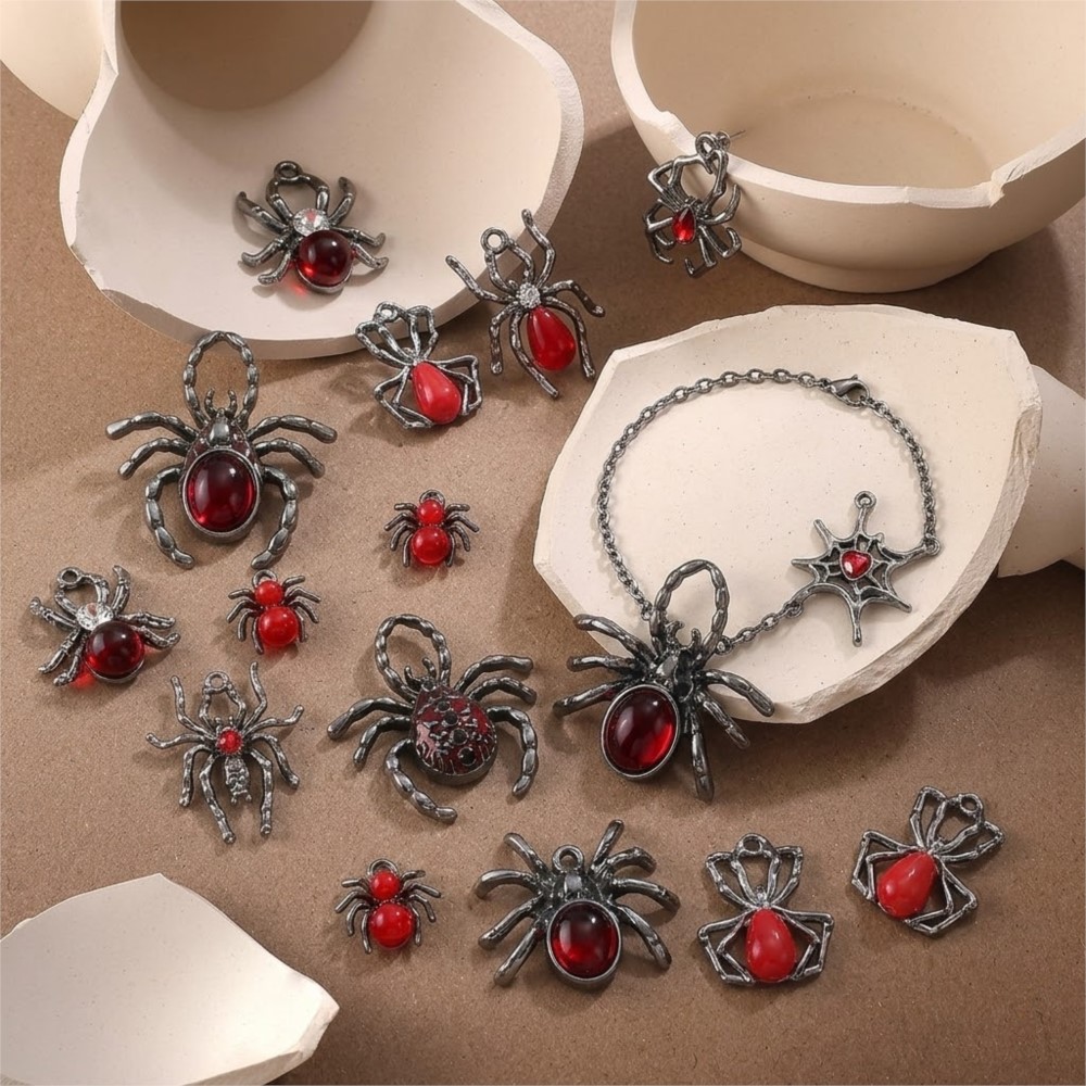 5pcs Dark Gothic Retro Black S - đánh giá và giá Body Jewelry Y2K