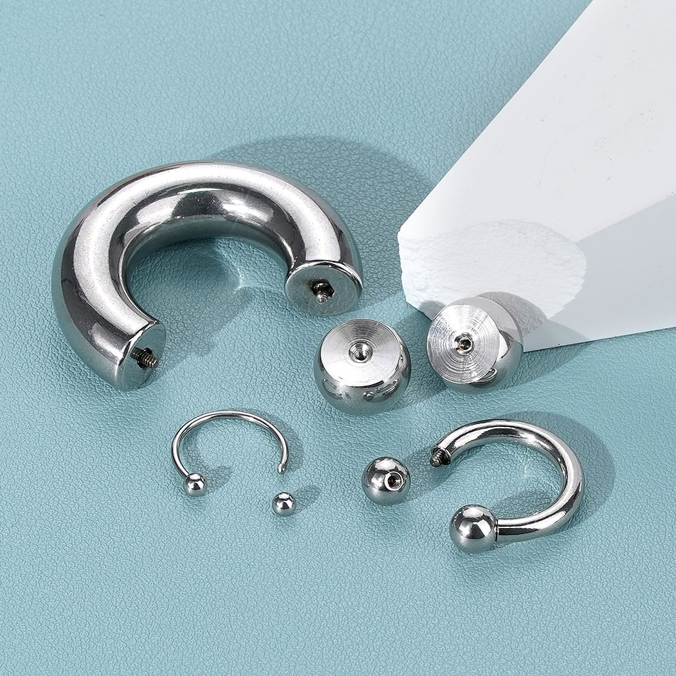 1PC 18G-00G Large Gauge Stainl - đánh giá và giá Body Jewelry Hangers