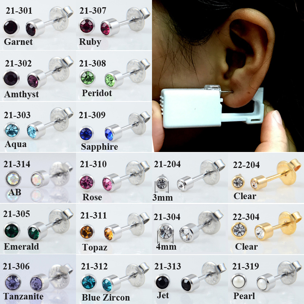 24 Cái/hộp Thời Trang Không Đa - đánh giá và giá Body Jewelry Display Case
