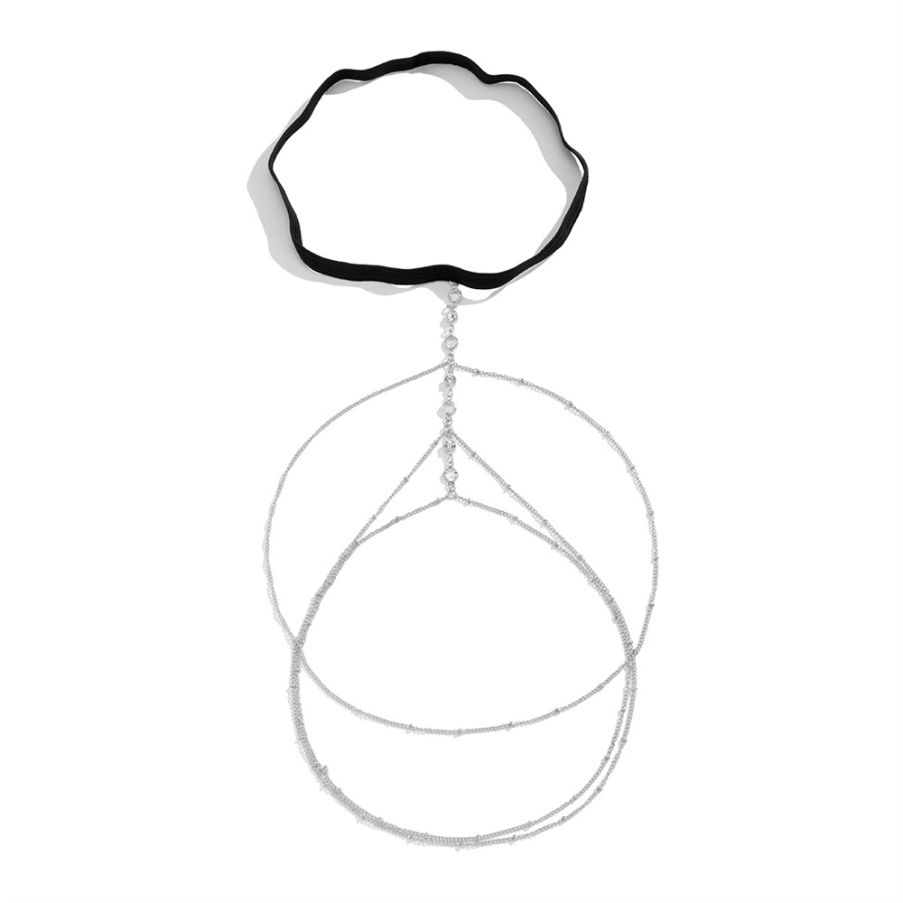 Boho Elastic Band Crystal Leg  - đánh giá và giá Body Jewelry For Women