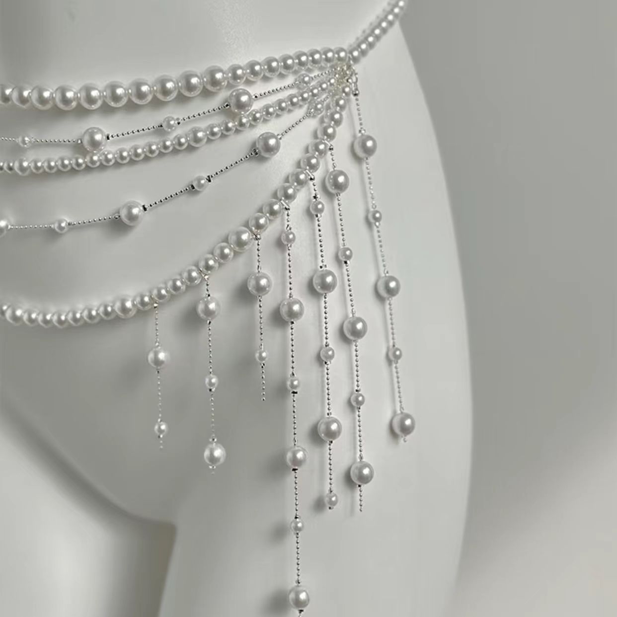 Luxurious Multi-Layer Pearl Ta - đánh giá và giá Body Jewelry High End
