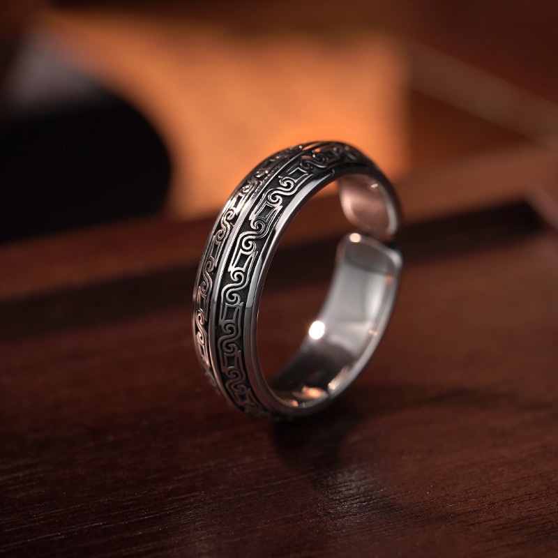 Bronze beast body scroll ring  - đánh giá và giá Body Jewelry High End
