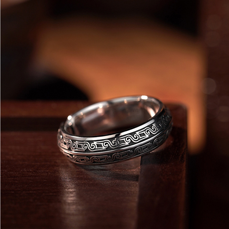 Bronze beast body scroll ring  - đánh giá và giá Body Jewelry High End