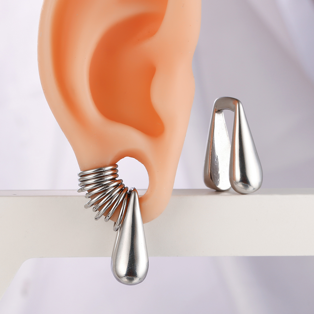 Casvort 2PCS 9mm Water Droplet - đánh giá và giá Body Jewelry Hangers