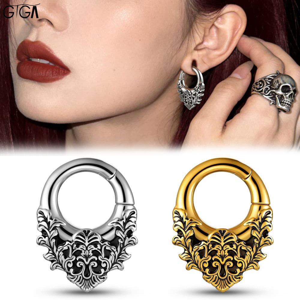 Giga 1/2Pcs Vintage 5mm(4g) Fl - đánh giá và giá Body Jewelry Hangers