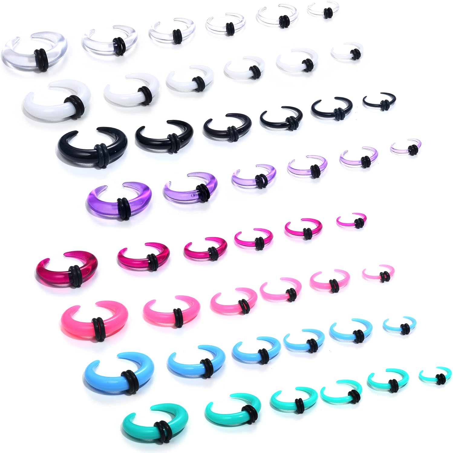 Florideco 4G-14G Acrylic Septu - đánh giá và giá Body Jewelry Gauges